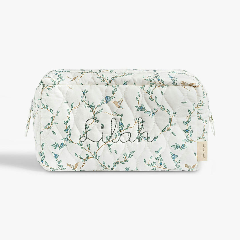 Secret Garden Toiletry Zipper Pouch, Prints