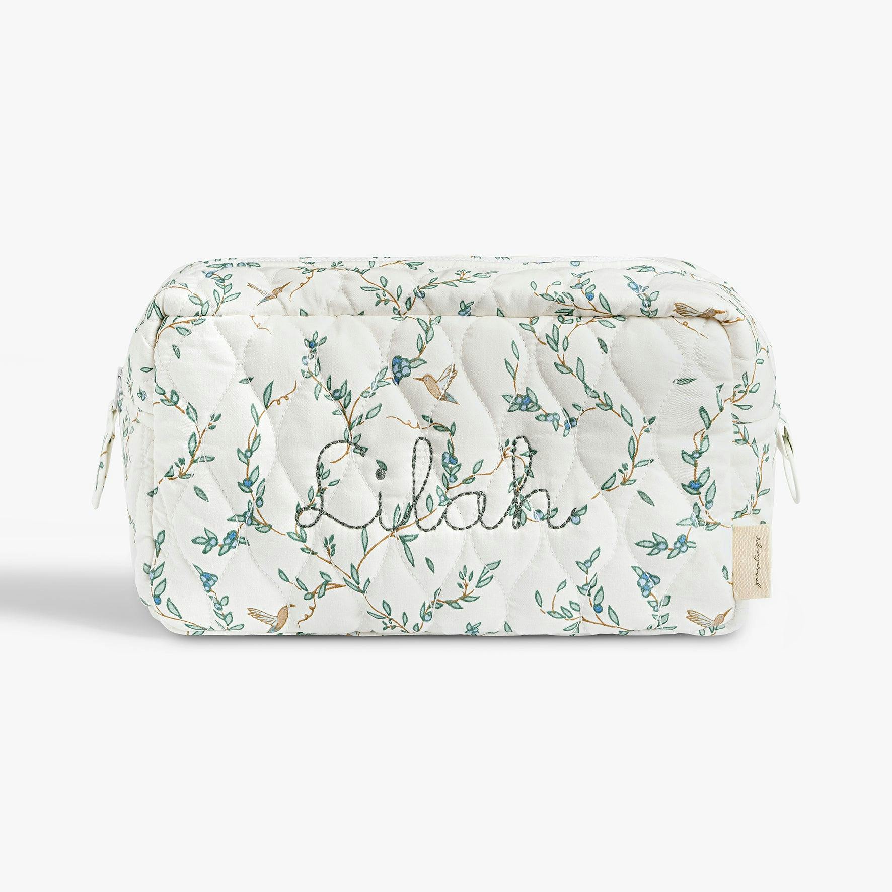Secret Garden Toiletry Zipper Pouch, Prints