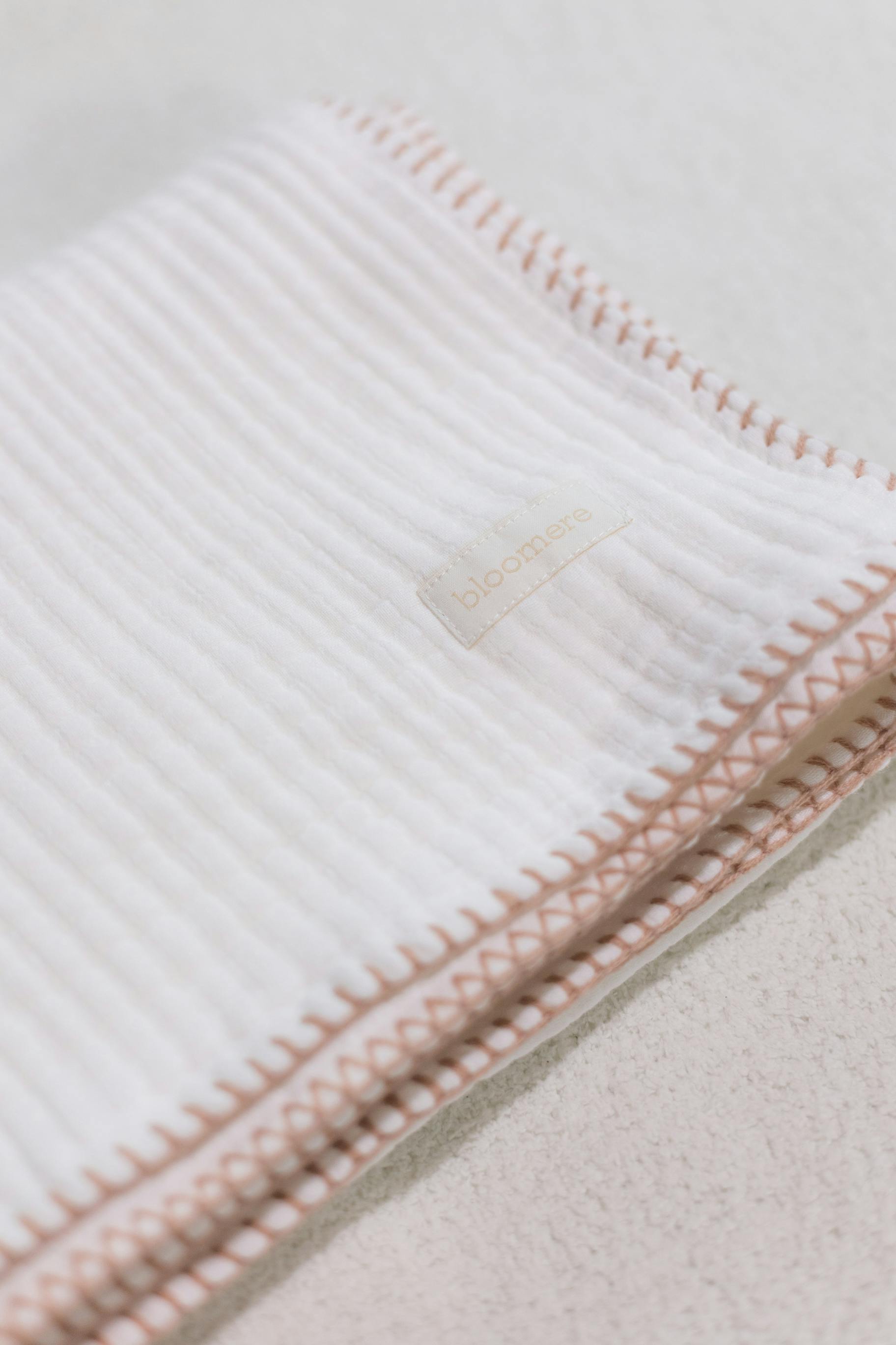 4 Layer Muslin Blanket (Brown, Pink)