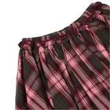 Girls Gianna Skirt - Burgundy Tartan