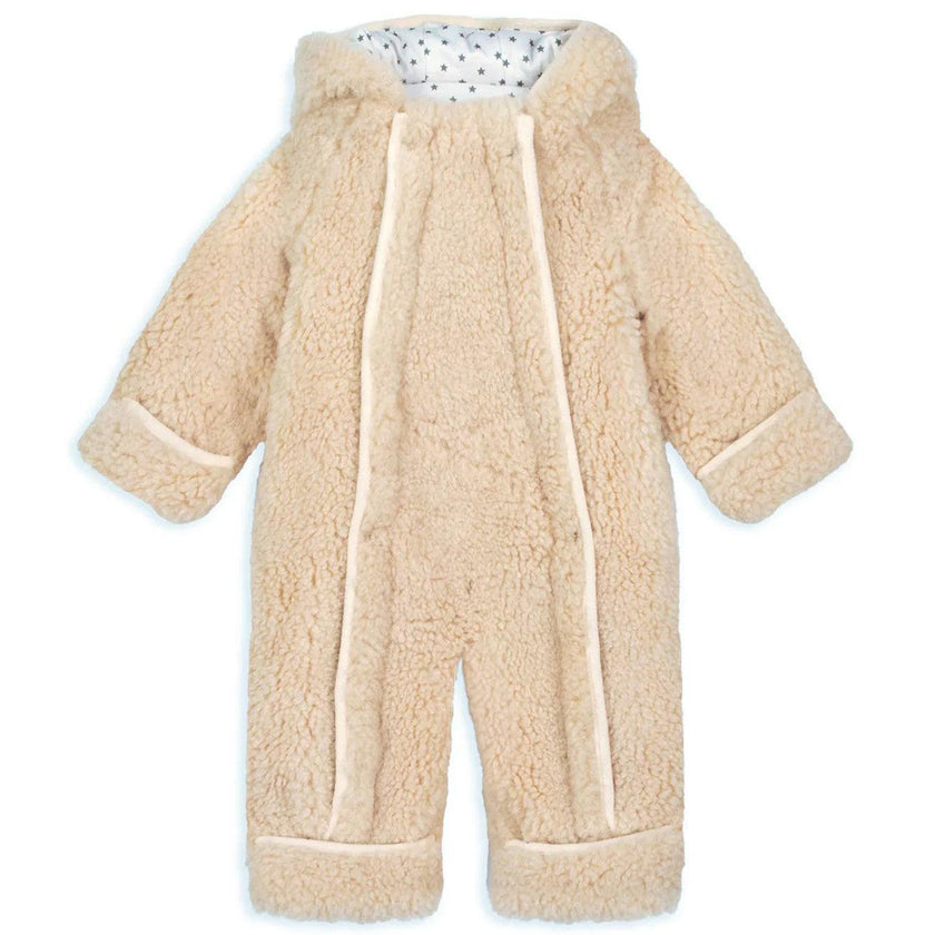 BONTON Pampi Faux Fur One-Piece - Milk