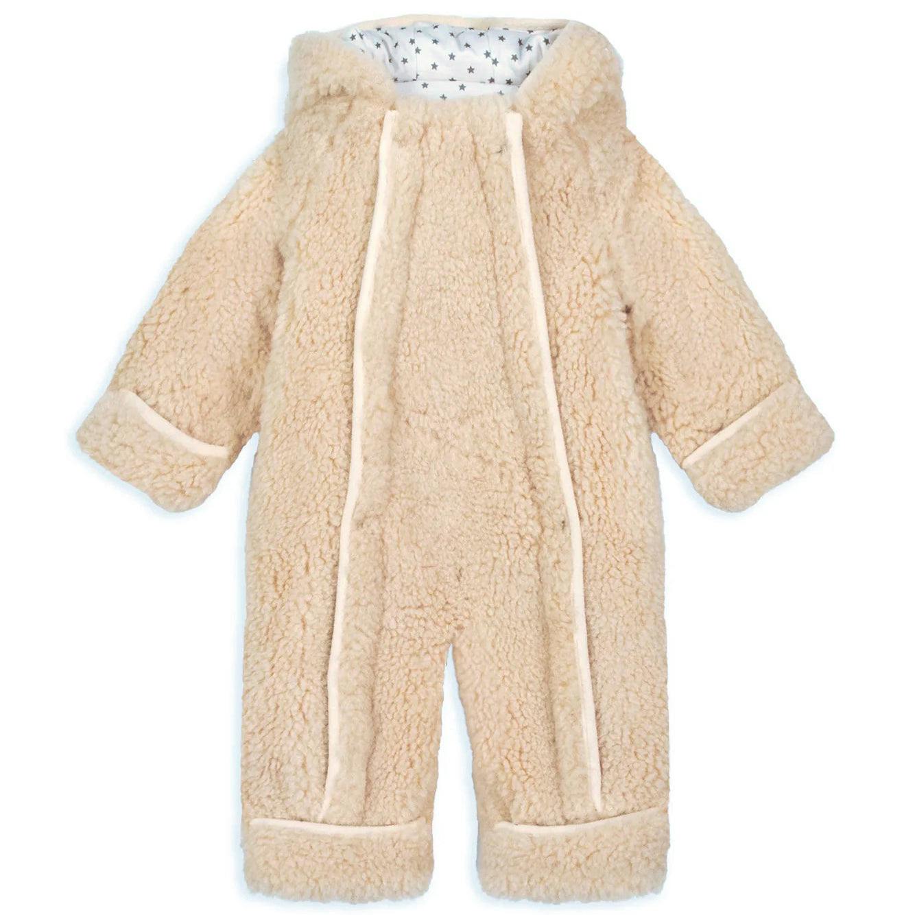 BONTON Pampi Faux Fur One-Piece - Milk
