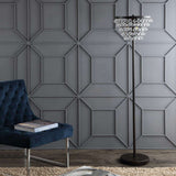Jemma 60" Crystal/Metal LED Floor Lamp