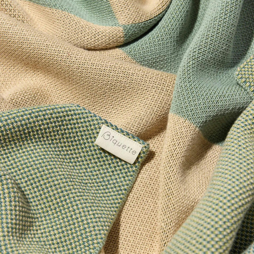 Cool People Live Here Knit Blanket