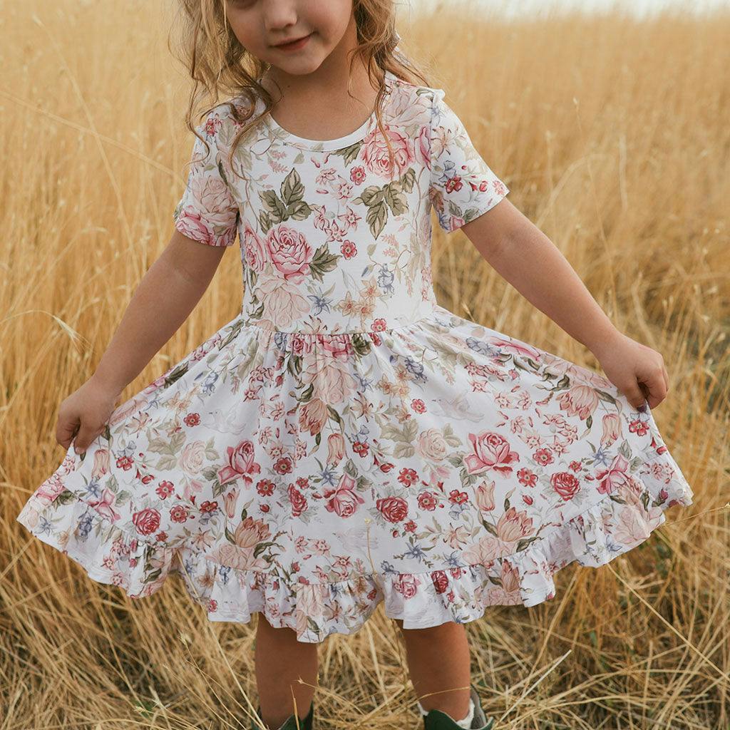 Kristiana Ruffled Twirl Dress