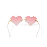 Kid's Frameless Heart Sunglasses