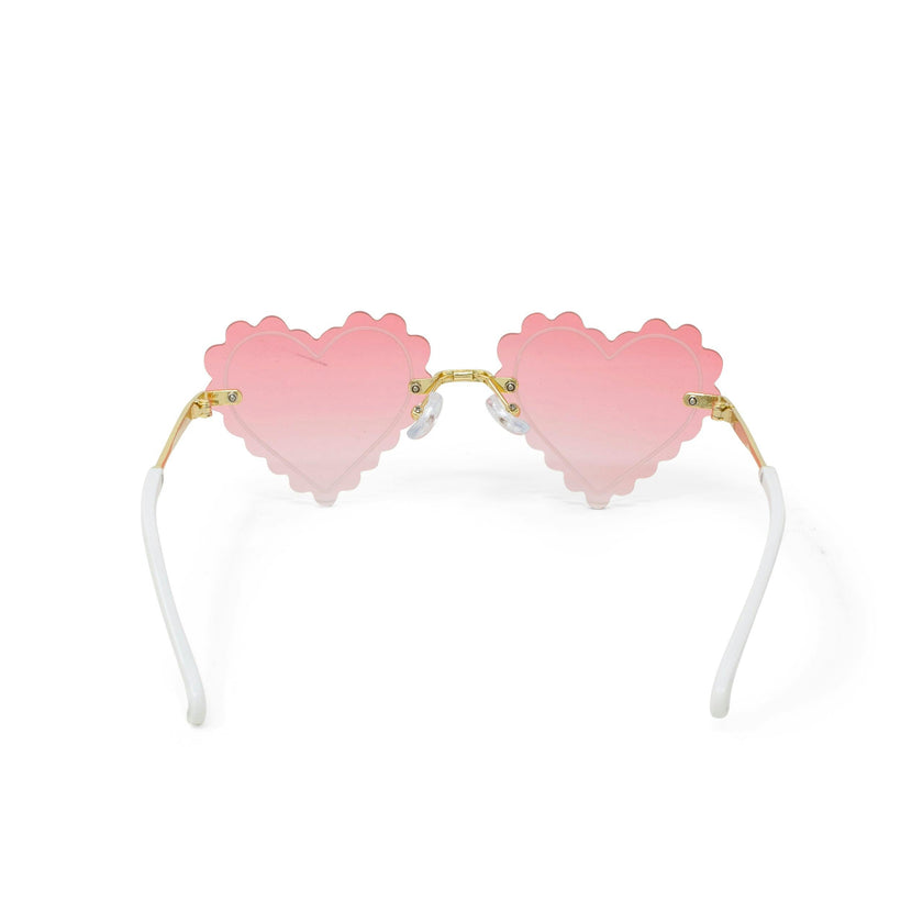 Kid's Frameless Heart Sunglasses