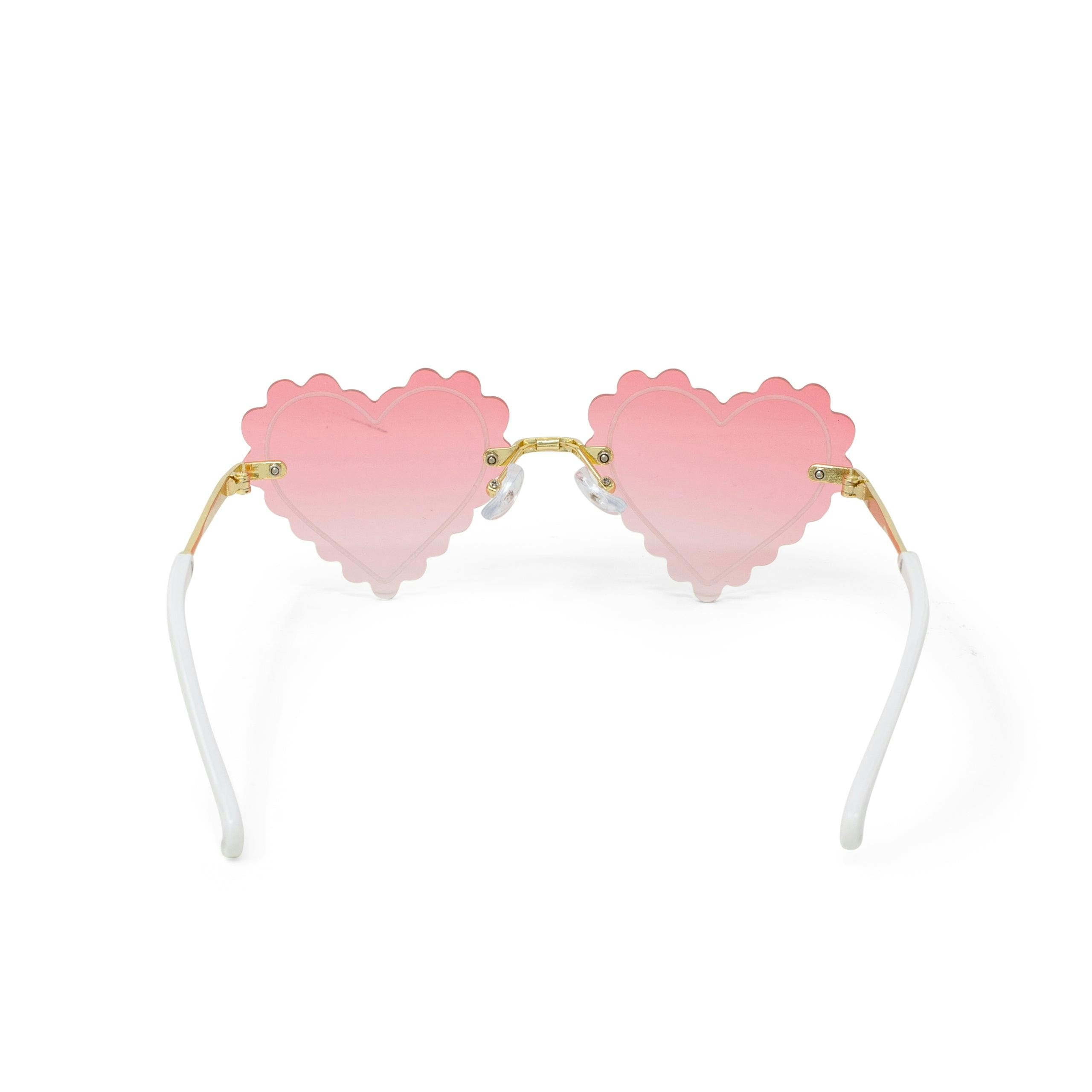 Kid's Frameless Heart Sunglasses