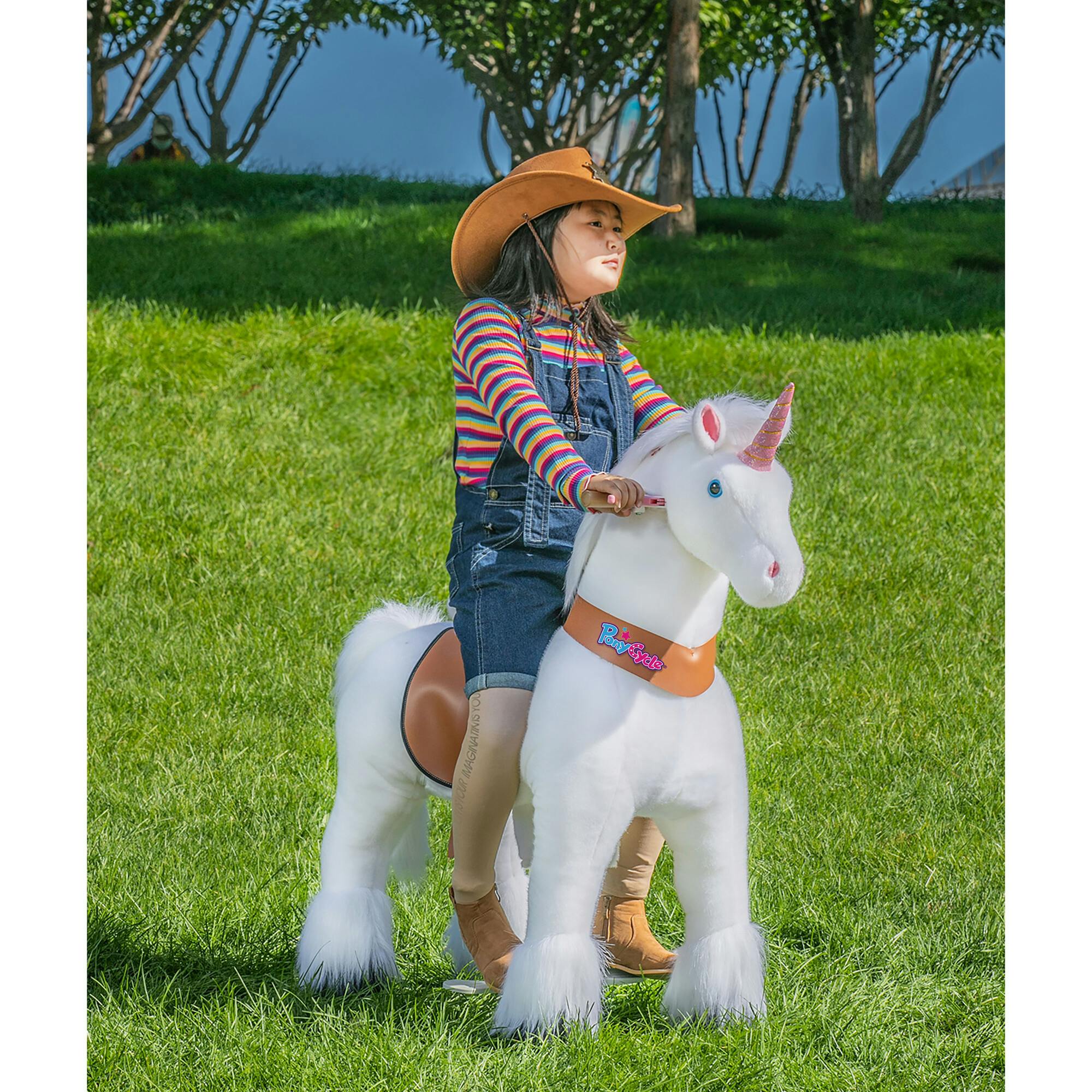Model U® Unicorn Ride-On Toy Age 7+ – White