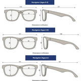 Baby Blue Navigator I Amber Lenses