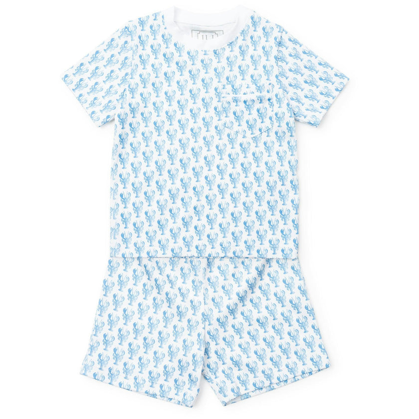 Charles Boys' Short Set - Maine Lobsters