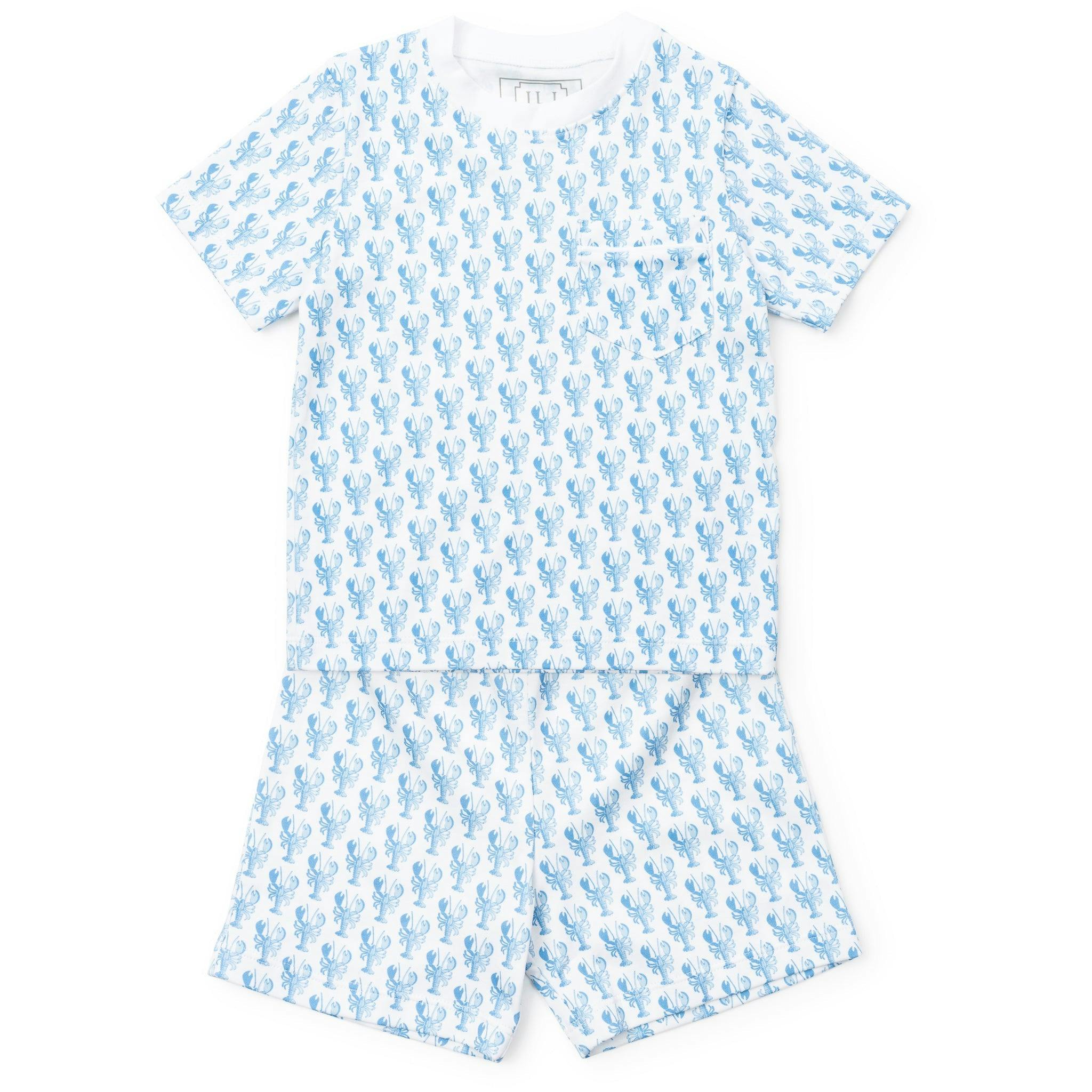 Charles Boys' Short Set - Maine Lobsters