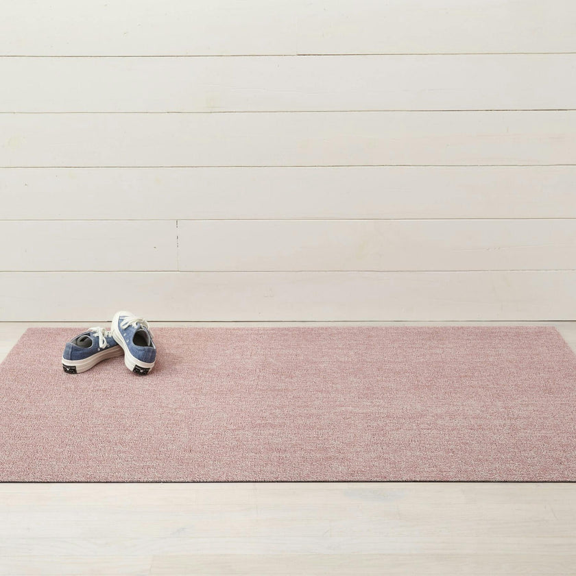 Heathered Shag Floor Mat, Pink