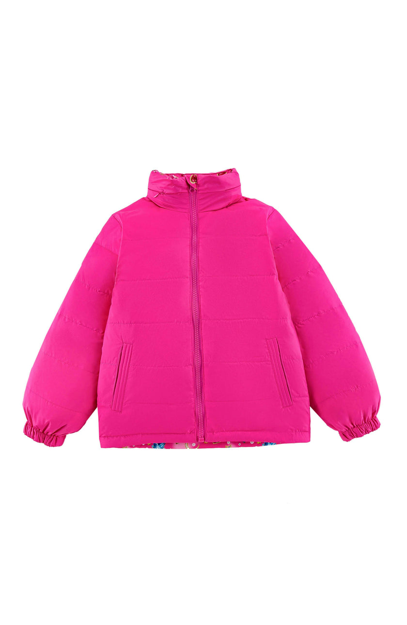 Blake Hooded Reversible Lightweight Down Puffer Jacket, Gems and Pearls