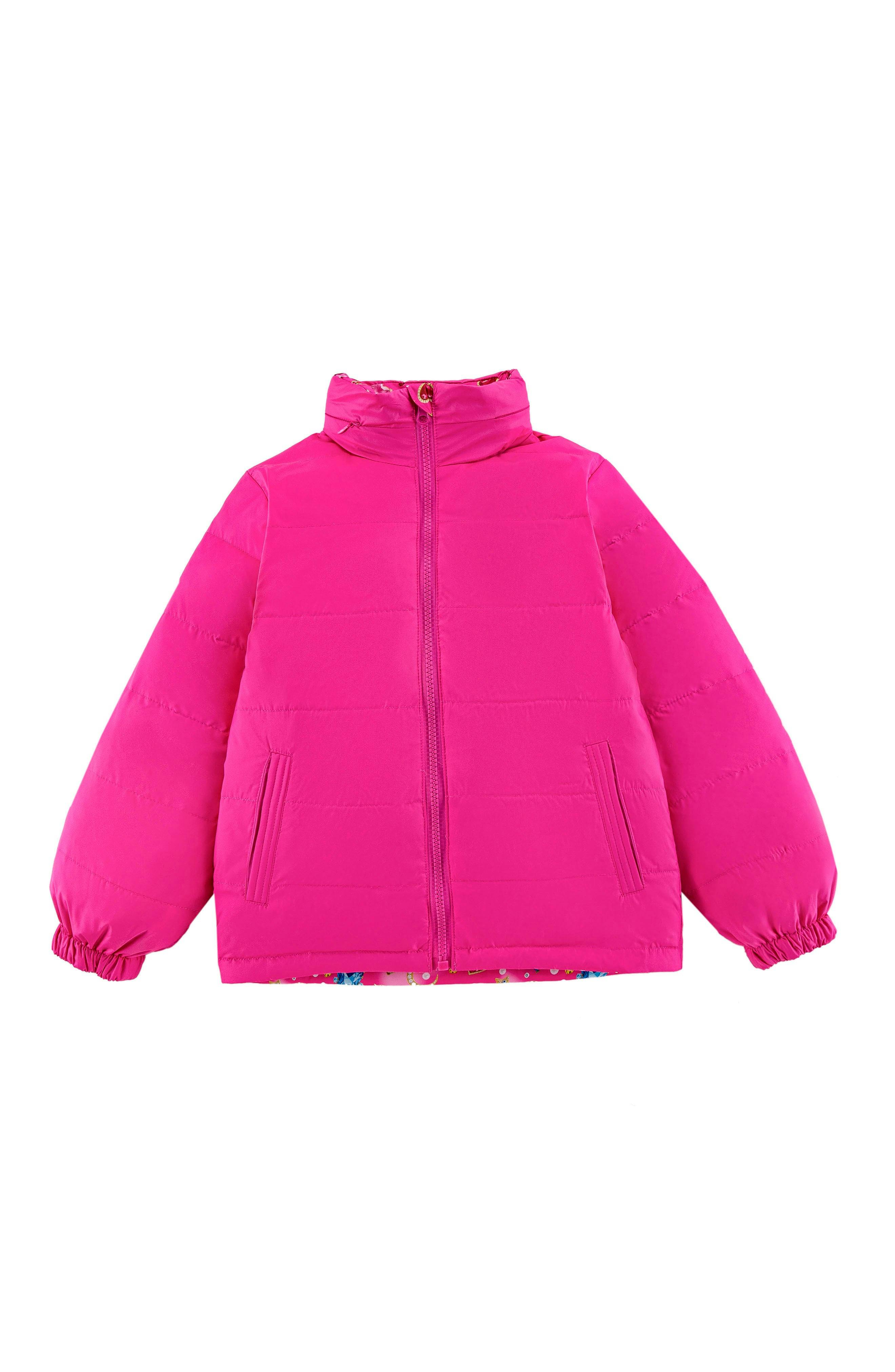 Blake Hooded Reversible Lightweight Down Puffer Jacket, Gems and Pearls