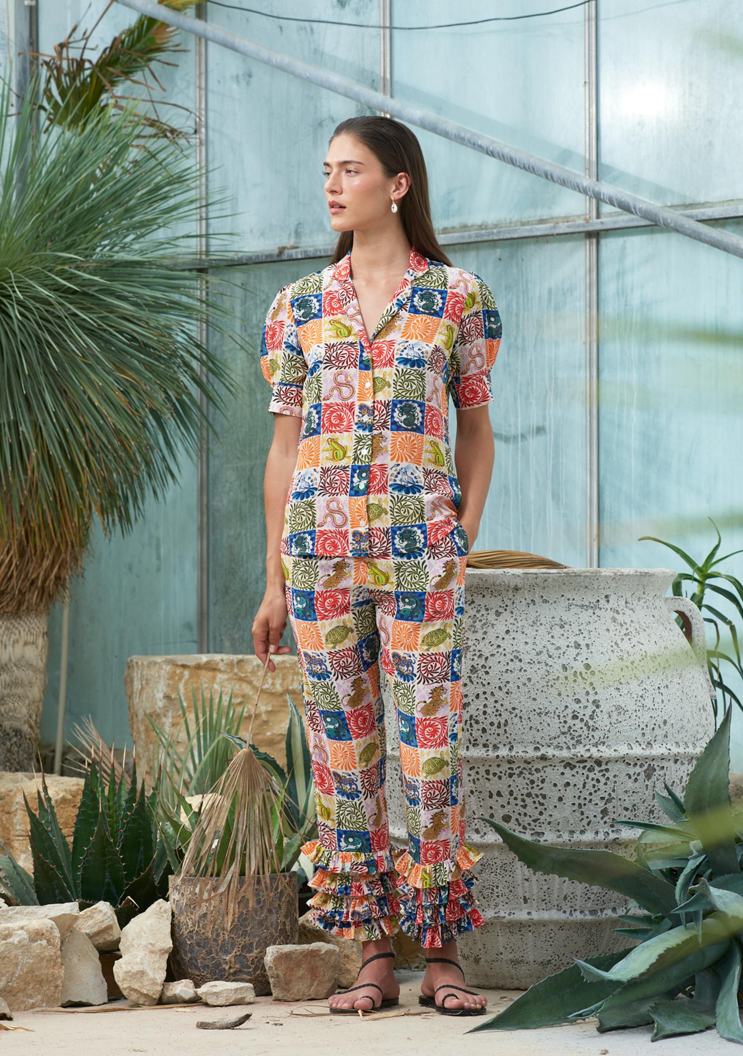 Talitha Pants Wild Tapestry