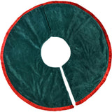 Velvet Tree Skirt With Trim