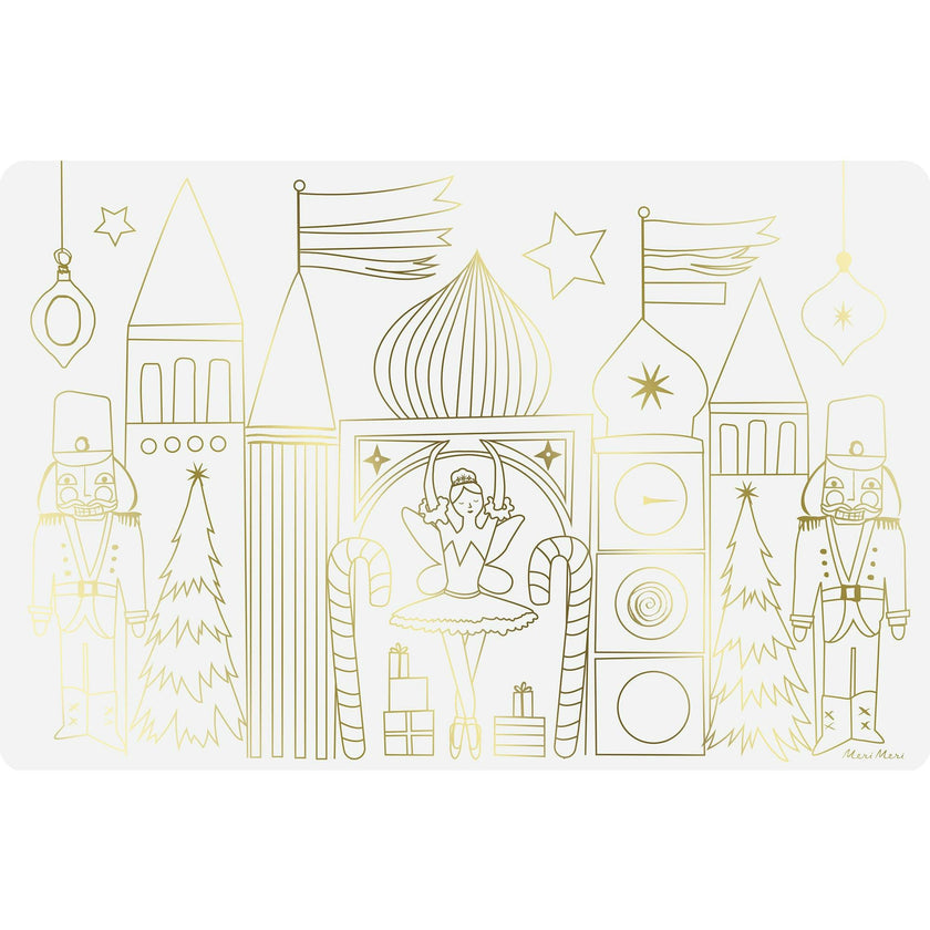 Nutcracker Coloring Placemats