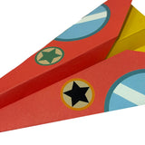 DIY Paper Airplanes Activity Kit - 24 Designs - 2 Sticker Sheets