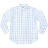 Bennett Button Down in Bailey's Bay Blue Gingham