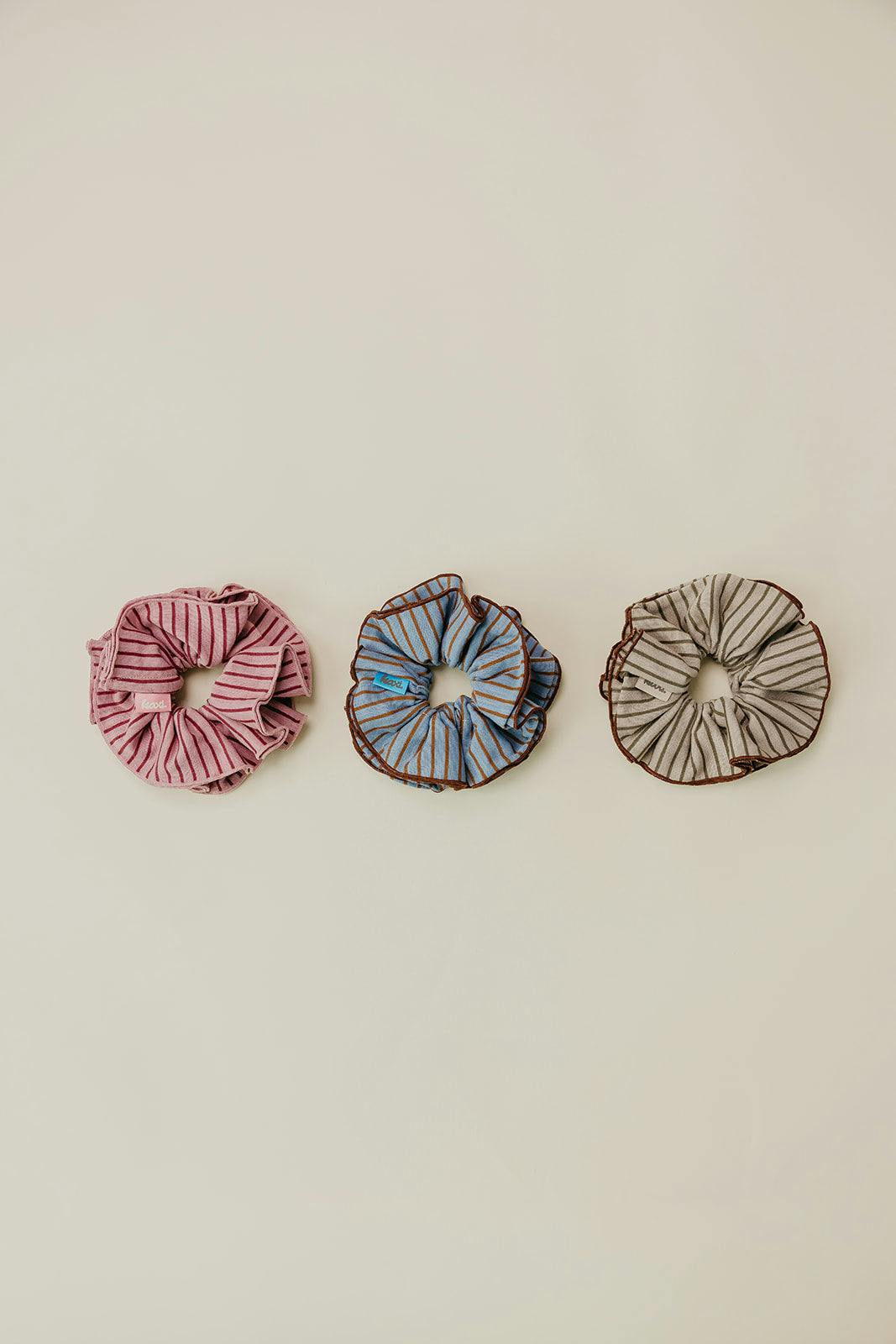 STRIPED CORSET SCRUNCHIE