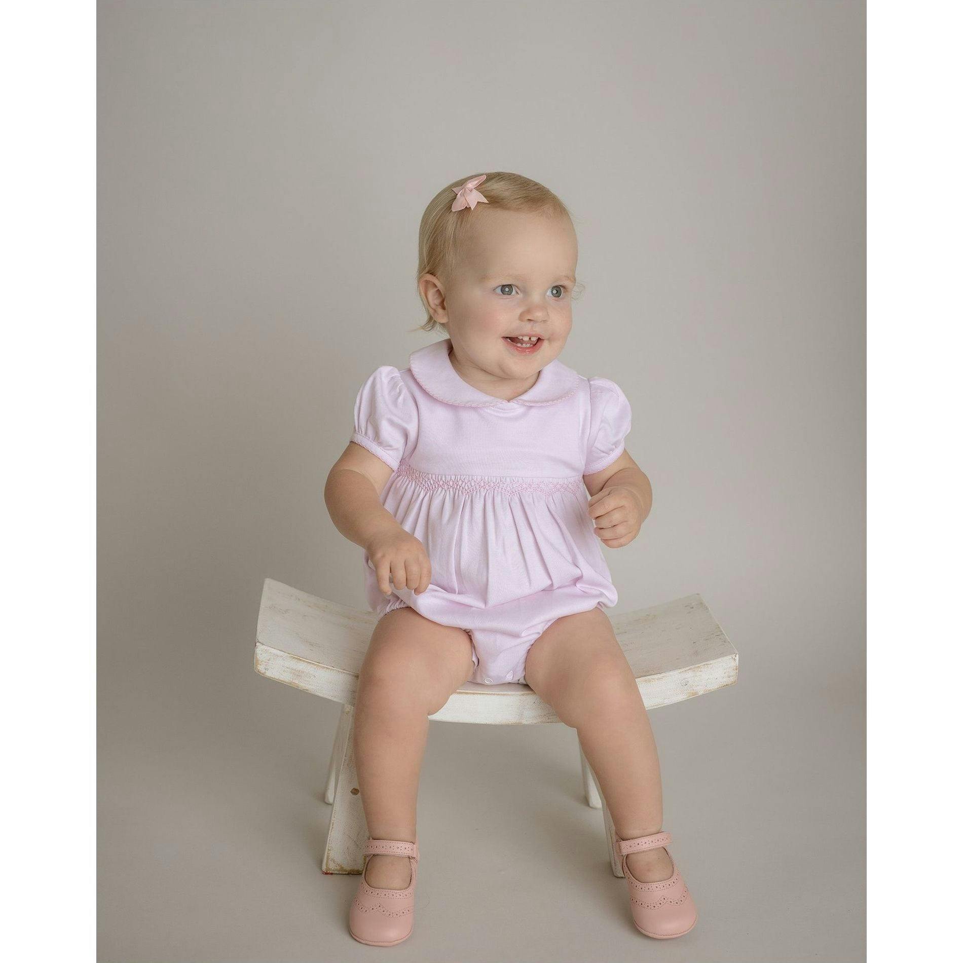 Smocked Bubble Romper