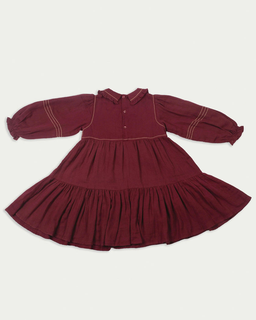 Marguerite Dress - Plum