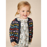 Babys Easy-Fit Peplum Top & Elastic Waist Pants Set, Multi