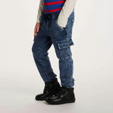 Kids Knit Jogger W/ Cargo Pockets