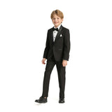 Black Moustache Shawl Lapel Tuxedo Set