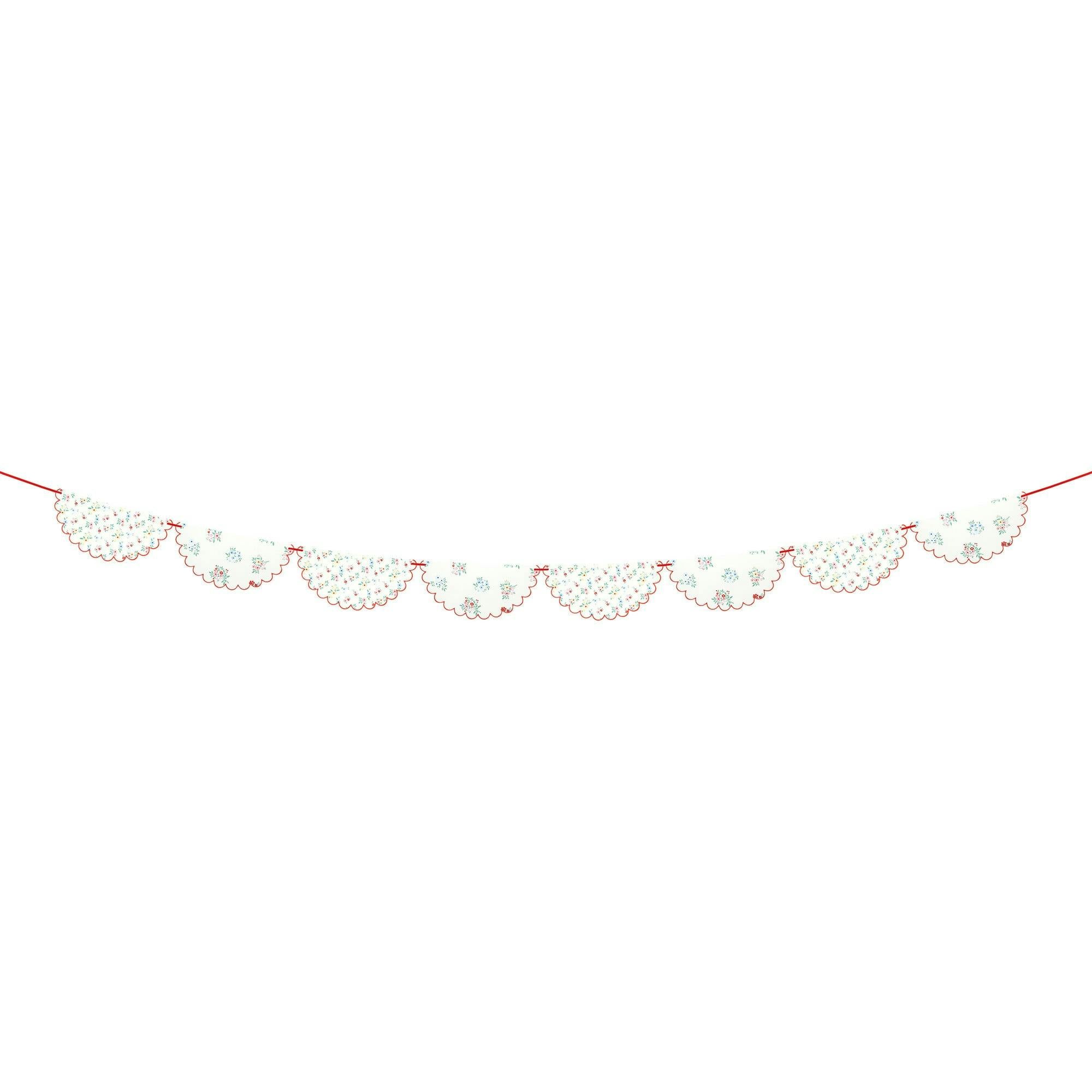 Ditsy Posy Paper Garland