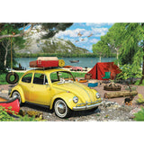 VW Beetle Camping Tin - 550 PC Puzzle