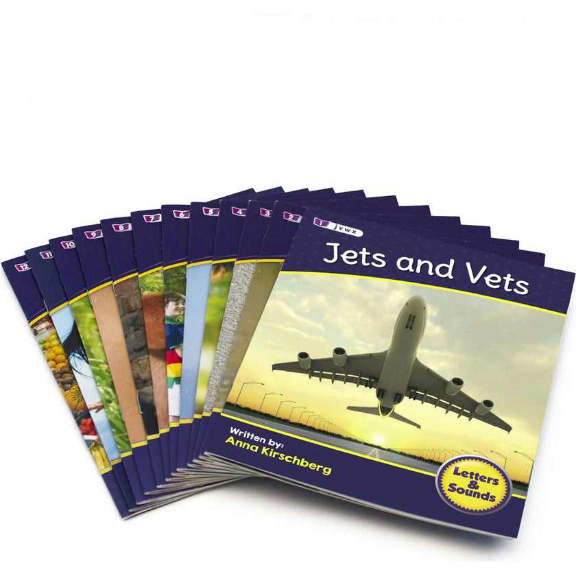 Letters & Sounds Phase 3 Set 2 Non-Fiction Educational Learning Set