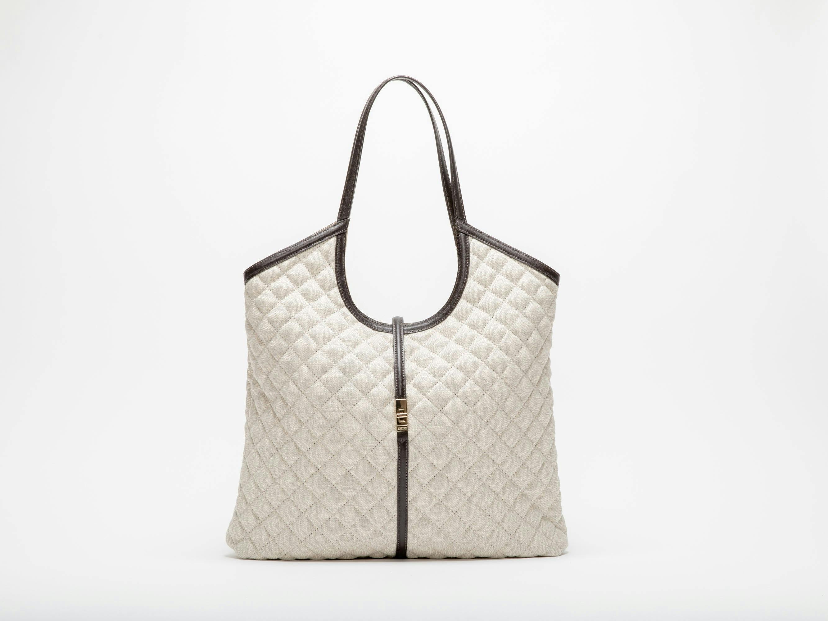 Sandy Linen Large Astor Tote