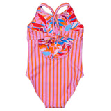 UPF50+ Sustainable Reversible Halter X-Back Swimsuit