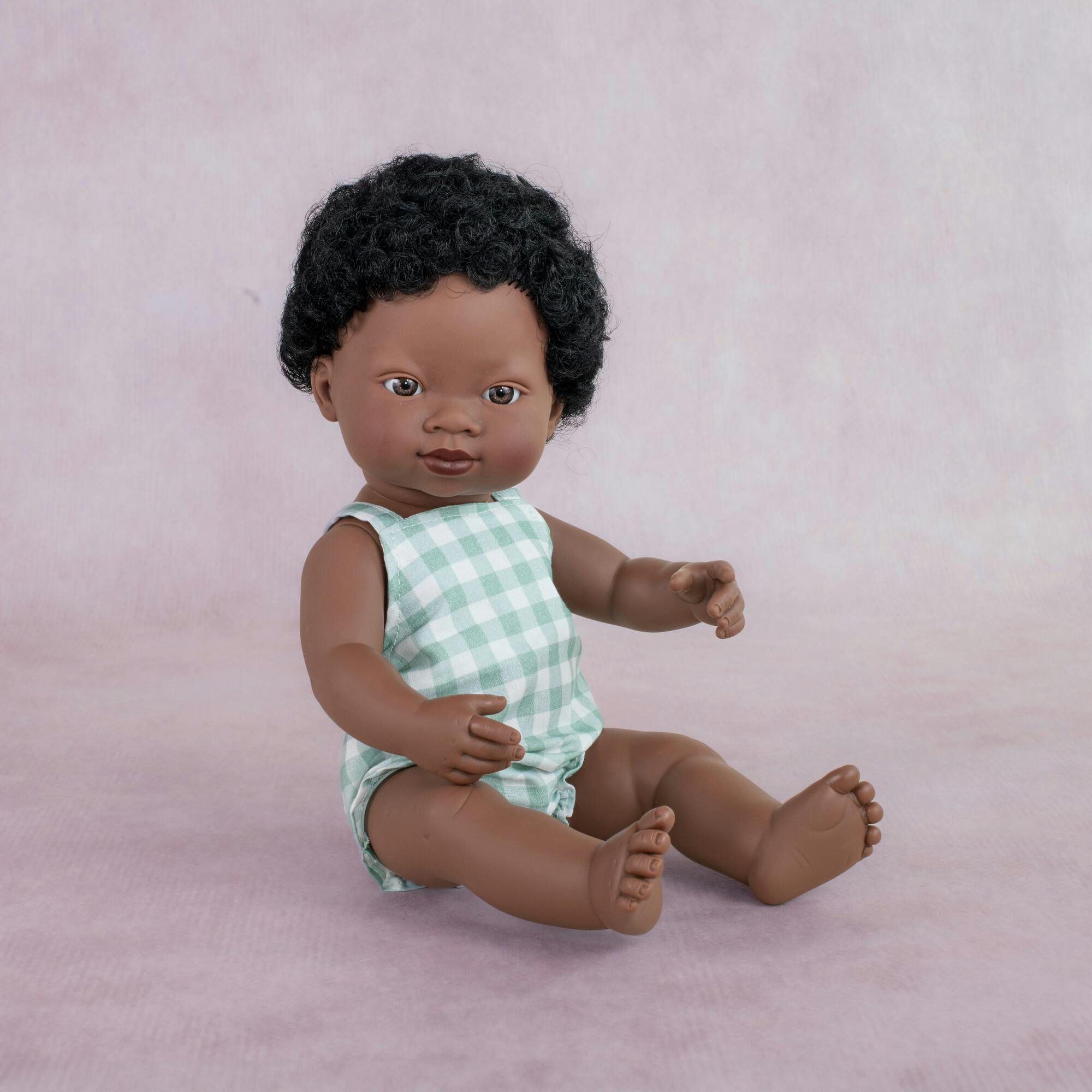 My Friends and Me Collection African Baby Boy Doll with Black Hair - 15
