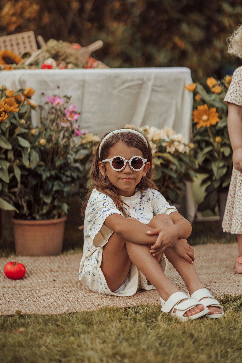 Original Round | Flexible Polarized Sunglasses | Scandi Floral