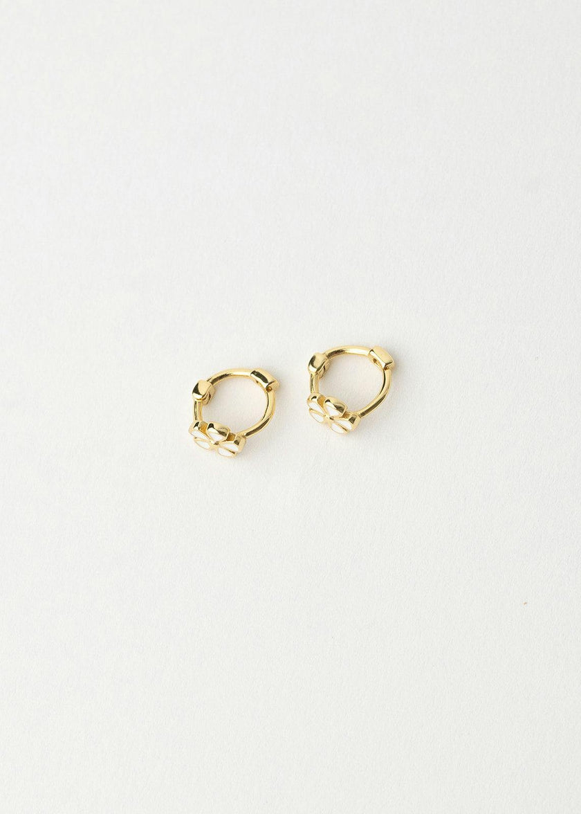 Daisy Buckle Hoops