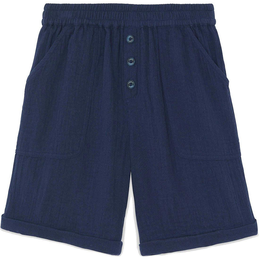 TARTINE ET CHOCOLAT Gauze Cotton Shorts
