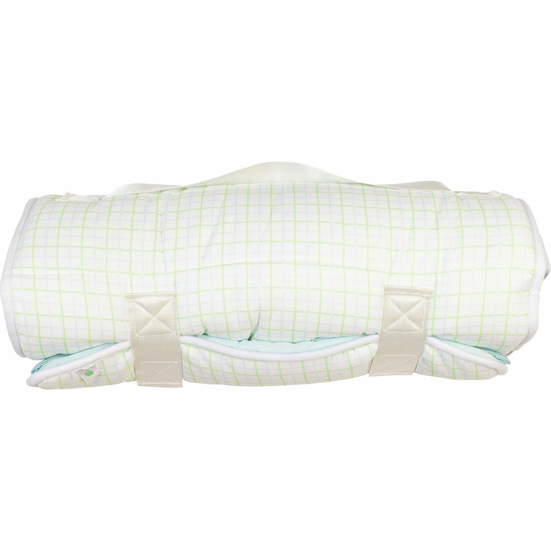 The Nap Mat in Blue/Green Windowpane