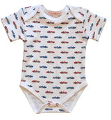 Red Cobra Car S/S Onesie