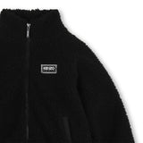 Black Faux Shearling Jacket