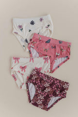 Girls Underwear in Butterfly Bloom