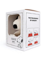Plush Peanuts Snoopy Corduroy Cream In Giftbox 11"