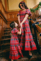 Rosario Dress in Christmas Cheer Plaid