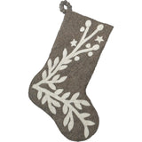 Hand Felted Wool Christmas Stocking