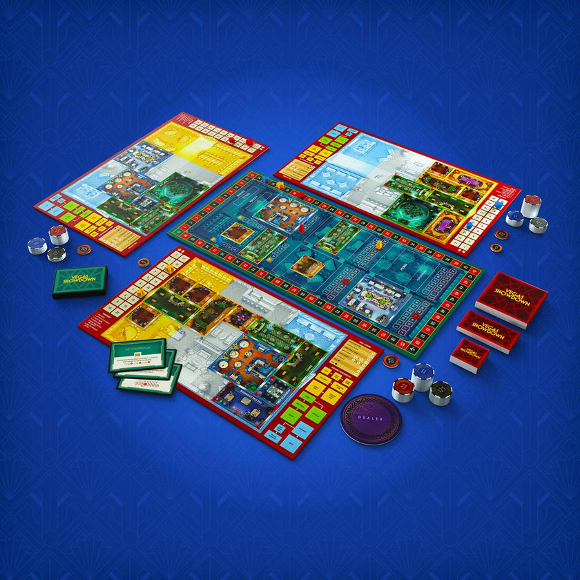 Renegade Game Studios: Vegas Showdown - Bidding & Strategy Board Game