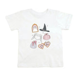 Spooky Girlie Halloween Short Sleeve T-Shirt