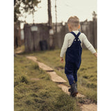 Velvet Butter Shoulder Strap Overalls