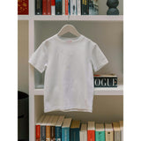 White Arturo Kids Cotton T-Shirt